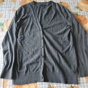 Grey Cardigan medium